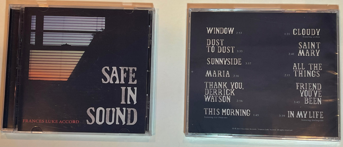 SAFE IN SOUND CD Limited Edition